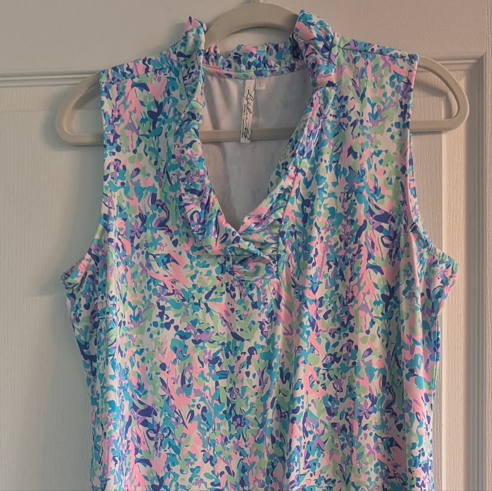 Colorful Sleeveless Dress